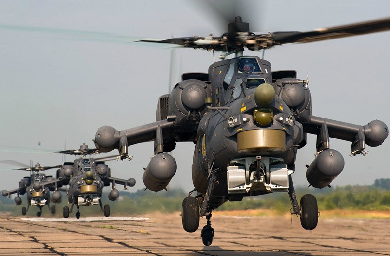 Ударный вертолет Ми-28 "ночной охотник"